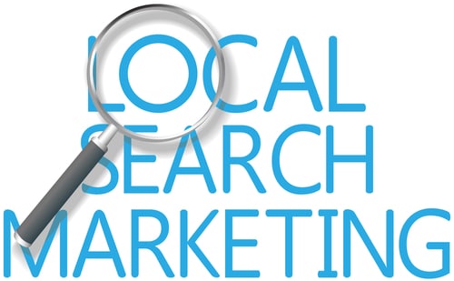 Local Search Marketing With Magnifying Glass