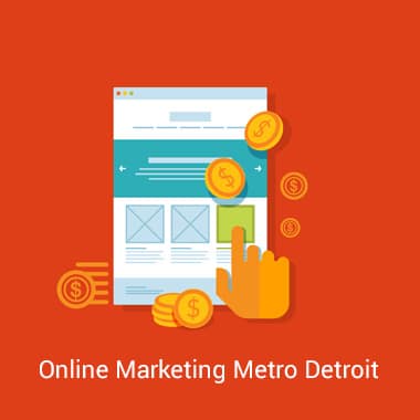 Metro Detroit Online Marketing Graphic